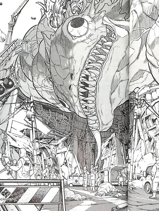 【中商原版】怪兽8号 1 日本漫画 日文原版 怪獣8号 1 商品图4