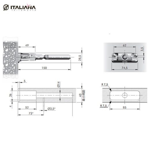 【守护者】 一体式 固定 隐形隔板托 商品图14
