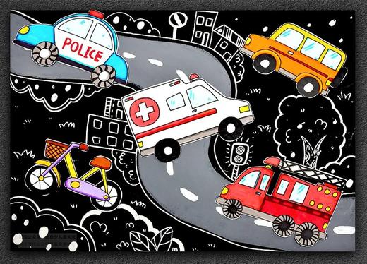 5-7岁《忙忙碌碌的小汽车》街道/公路/交通/交通工具【自动发货：下单后，点击手机短信中收到的链接，即可获取文件下载的链接；如有任何问题，可添加客服微信hm33268获得帮助】
 商品图0