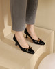 westory女鞋2021秋季新款优雅气质通勤百搭细跟高跟鞋W21CE70931 商品缩略图2