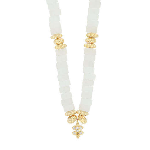 北京仓｜Hipanema-Mamba-白色 项链［法国设计师］ 商品图2