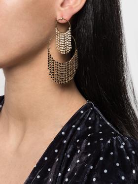 北京仓｜Rosantica-Lame-双层 水晶 耳环［意大利设计师］