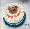 【生日蛋糕】手绘小熊款 商品缩略图0
