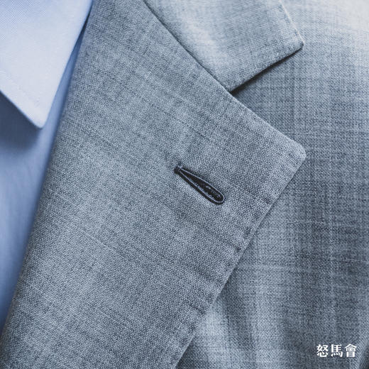 Hardy Minnis Fresco III Lite 强捻抗皱浅灰色意式全麻衬套装 商品图7