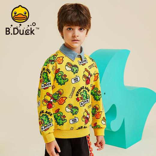 B.Duck小黄鸭童装春秋季儿童卫衣105-130码 BF3108322 商品图0