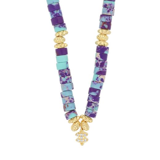 北京仓｜Hipanema-Mamba-紫色 项链［法国设计师］ 商品图2