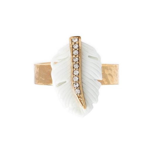 北京仓｜Hipanema-Badiane-白色 戒指［法国设计师］ 商品图3