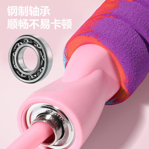 【10倍燃烧卡路里！跳10分钟=跑步30分钟】超静音无绳暴汗绳，有氧健身快速燃脂，轻松暴汗，网红新款负重轴承跳绳_HLY 商品图2