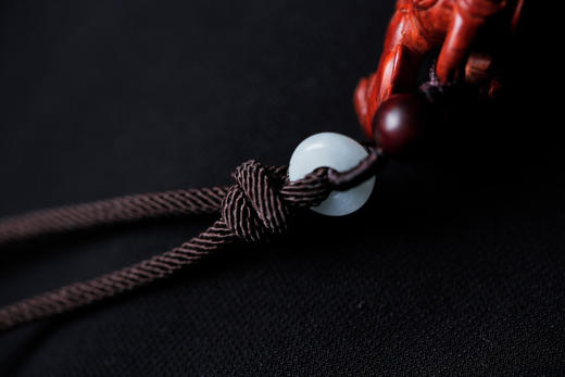 【青山精选】小叶紫檀貔貅手把件 s46 商品图4