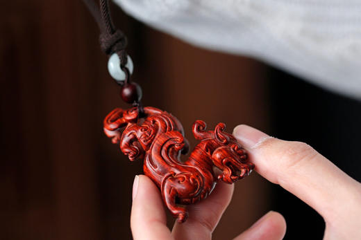 【青山精选】小叶紫檀貔貅手把件 s46 商品图8