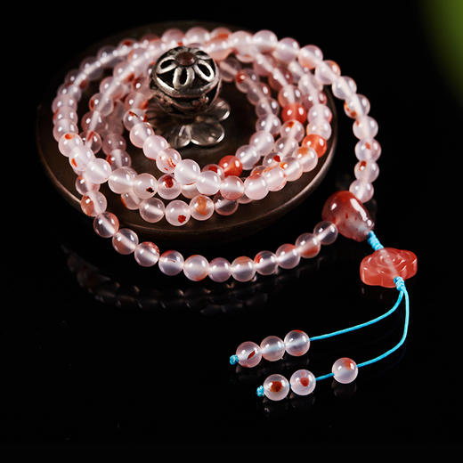 【顺丰包邮】荔枝冻冰飘南红，水润剔透神似荔枝冻、携来一沁冰凉，颗颗飘红、重拾风雅静美【下单15天发货】 商品图11