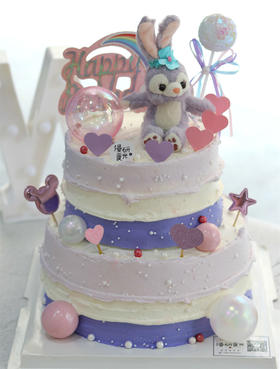 【生日蛋糕】星黛露双层蛋糕（+mysg7788预定）