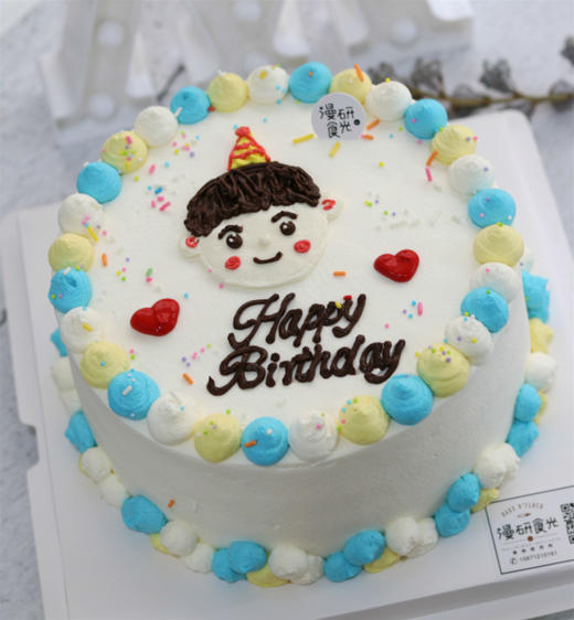 【生日蛋糕】手绘大男孩款 商品图0