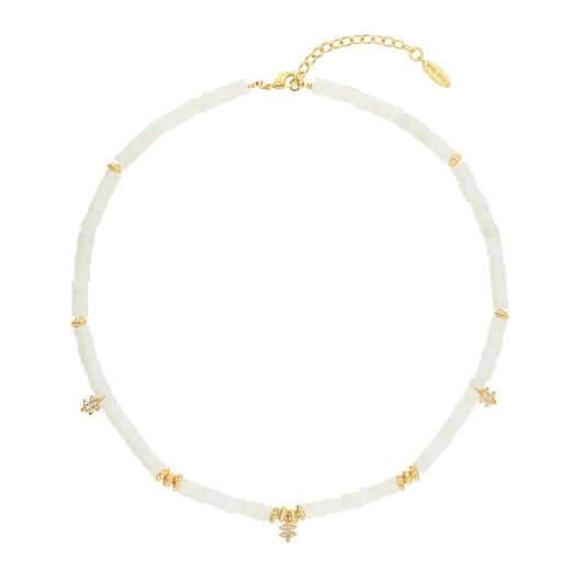 北京仓｜Hipanema-Mamba-白色 项链［法国设计师］ 商品图1