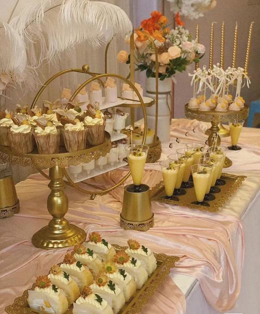 甜品台主题派对定制：生日宴/寿宴/婚礼宴/商务茶歇，根据人数和预算私信客服客服人员 商品图5