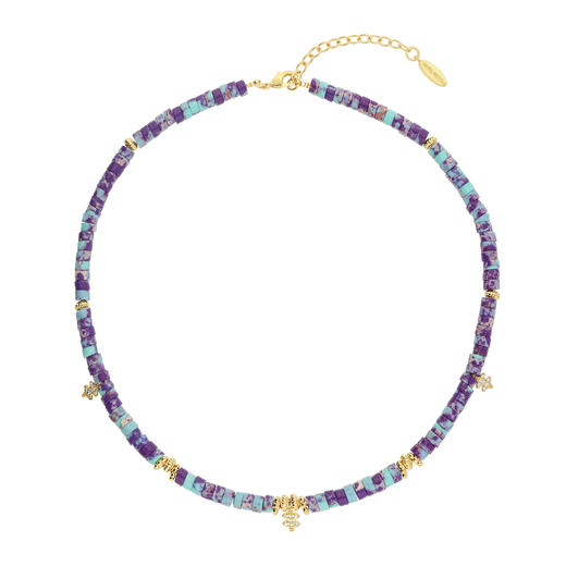 北京仓｜Hipanema-Mamba-紫色 项链［法国设计师］ 商品图1