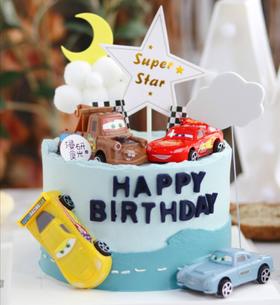 【生日蛋糕】汽车总动员款