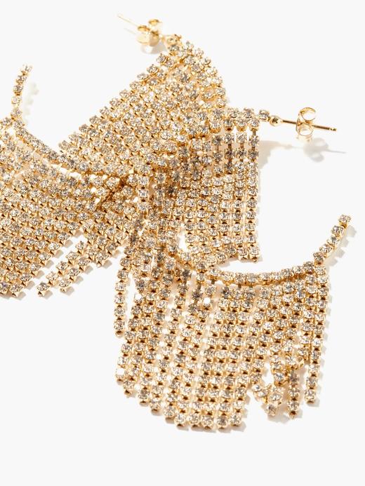 北京仓｜Rosantica-Lame-穗状 水晶 耳环［意大利设计师］ 商品图5