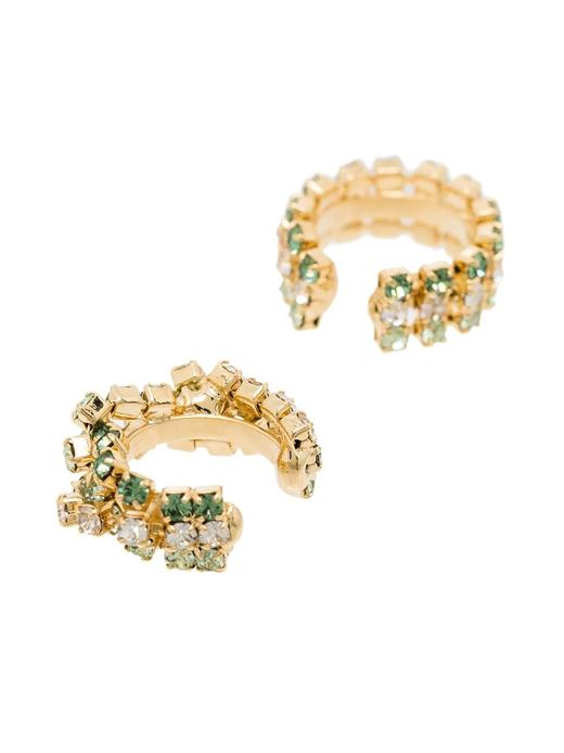 北京仓｜Rosantica-Chevron-双色水晶 耳廓夹（单只 无需耳洞）［意大利设计师］ 商品图3