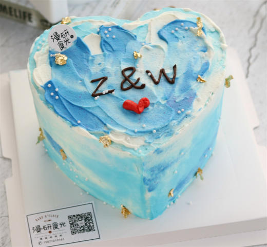 【生日蛋糕】爱心形款 商品图1