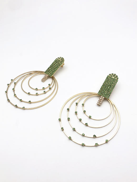 北京仓｜Rosantica-Gelateria-雪糕 水晶 耳环（绿色）［意大利设计师］ 商品图2