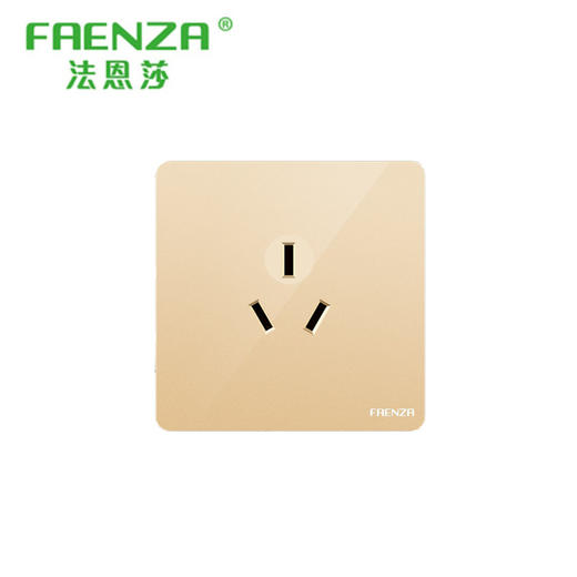 法恩莎 面板 Q11系列 金色 16A 空调 商品图0
