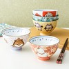 【旬彩】 千代源 日本进口祥物风可爱卡通陶瓷五入饭碗 M-105 商品缩略图2