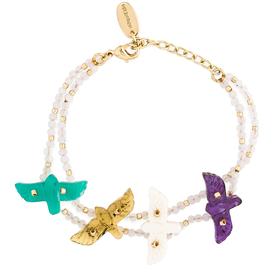 北京仓｜Hipanema-Emperor-白半宝石 手链［法国设计师］