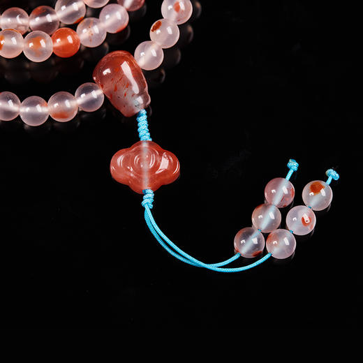 【顺丰包邮】荔枝冻冰飘南红，水润剔透神似荔枝冻、携来一沁冰凉，颗颗飘红、重拾风雅静美【下单15天发货】 商品图2