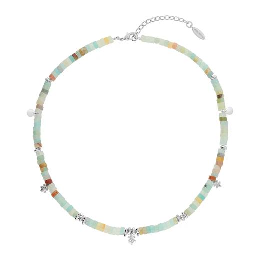 北京仓｜Hipanema-Mamba-灰绿色 项链［法国设计师］ 商品图0