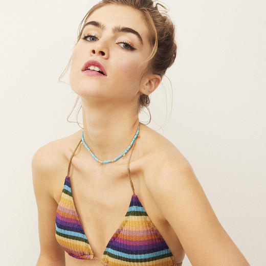 北京仓｜Hipanema-Mamba-绿松石色 项链［法国设计师］ 商品图4