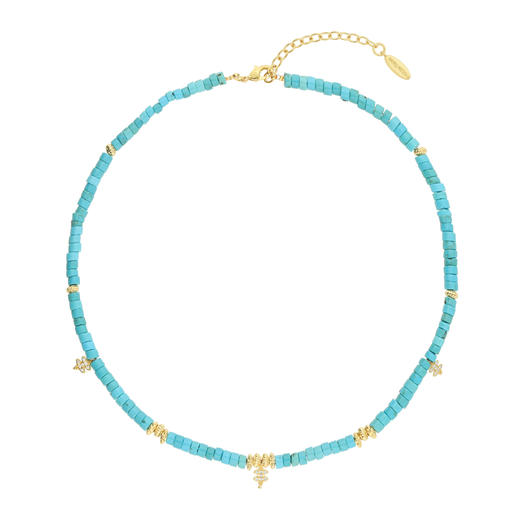 北京仓｜Hipanema-Mamba-绿松石色 项链［法国设计师］ 商品图1