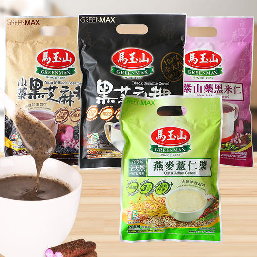 中国台湾马玉山冲调谷物制品系列360g 代餐饱腹即冲即食 031214/031213/033374/031491 商品图0
