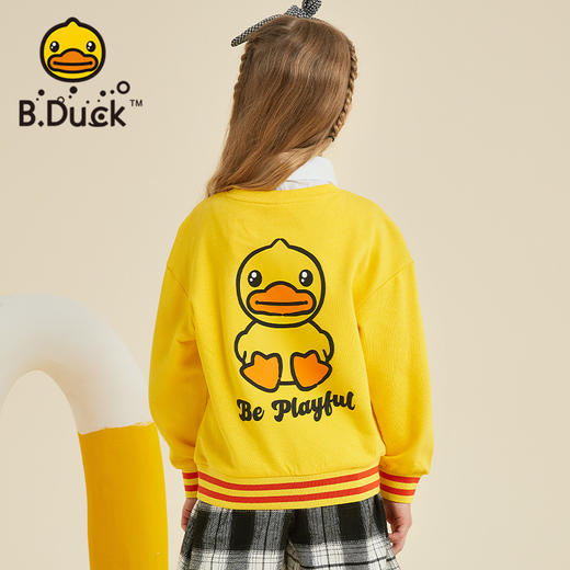 B.Duck小黄鸭童装春秋季儿童卫衣105-170码 BF3208920 商品图3