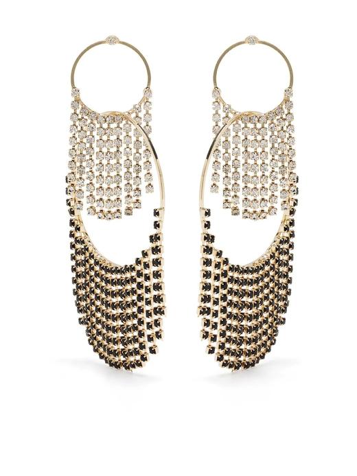 北京仓｜Rosantica-Lame-双层 水晶 耳环［意大利设计师］ 商品图1