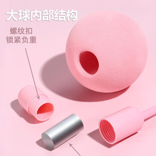 【10倍燃烧卡路里！跳10分钟=跑步30分钟】超静音无绳暴汗绳，有氧健身快速燃脂，轻松暴汗，网红新款负重轴承跳绳_HLY 商品图3