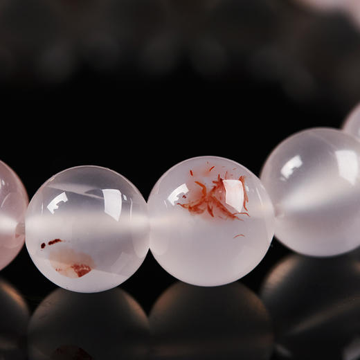 【顺丰包邮】荔枝冻冰飘南红，水润剔透神似荔枝冻、携来一沁冰凉，颗颗飘红、重拾风雅静美【下单15天发货】 商品图7