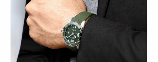 LONGINES 浪琴 康卡斯潜水系列Ø 41/43mm自动机械男士腕表 64小时动力存储 橡胶表带和精钢表带2款可选 全新专柜发货 全国联保 商品图4