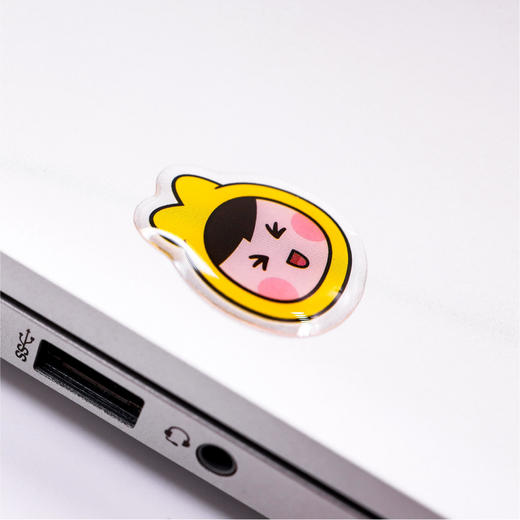 小团表情包系列水晶贴纸 商品图4