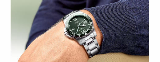 LONGINES 浪琴 康卡斯潜水系列Ø 41/43mm自动机械男士腕表 64小时动力存储 橡胶表带和精钢表带2款可选 全新专柜发货 全国联保 商品图7