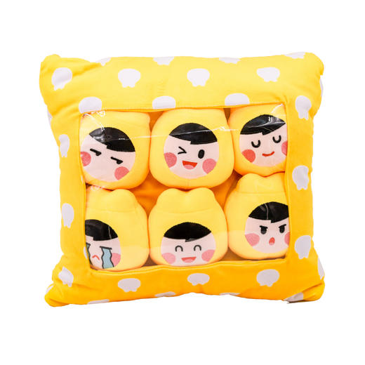 小团表情包系列一袋小团公仔抱枕 商品图0