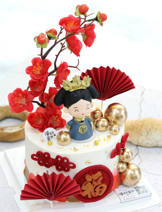 【生日蛋糕】福牌中国结王后款 商品图1