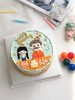 奶油霜祖孙手绘蛋糕 商品缩略图0