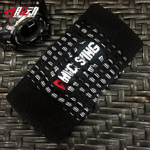 835肌动户外运动护腕吸湿排汗马拉松越野跑步擦汗腕带一对装速干篮球护套 商品图2