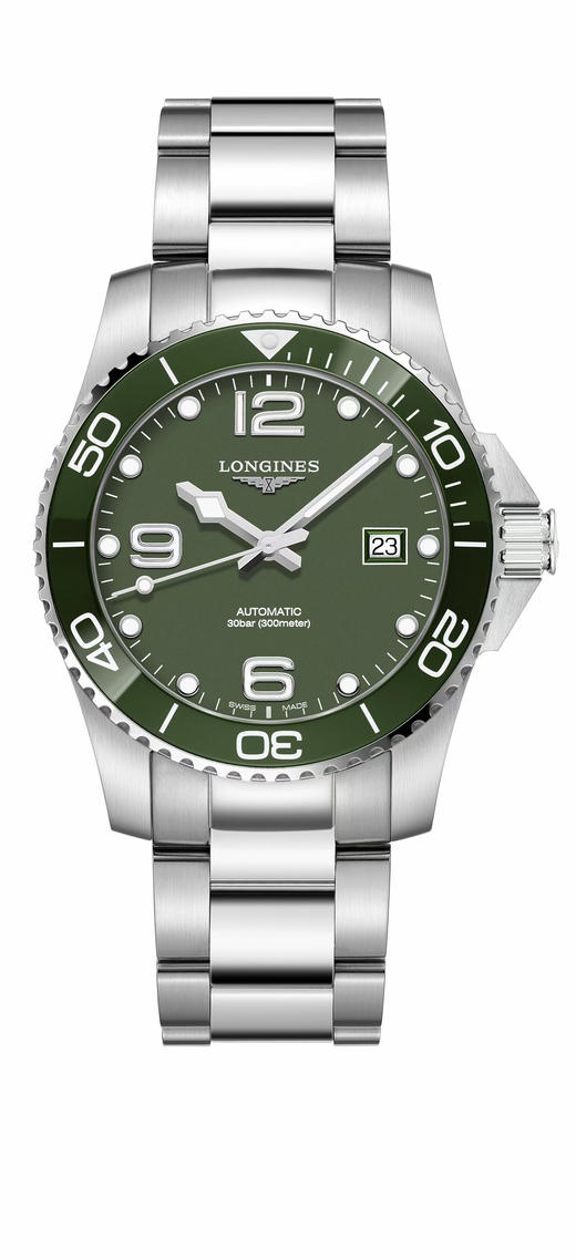 LONGINES 浪琴 康卡斯潜水系列Ø 41/43mm自动机械男士腕表 64小时动力存储 橡胶表带和精钢表带2款可选 全新专柜发货 全国联保 商品图1