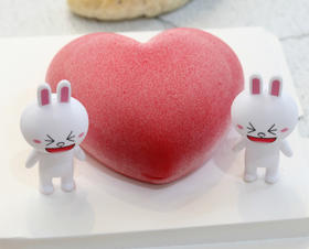 【情人节】小红爱心慕斯(慕斯提前两天预定)