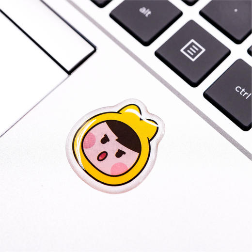 小团表情包系列水晶贴纸 商品图3