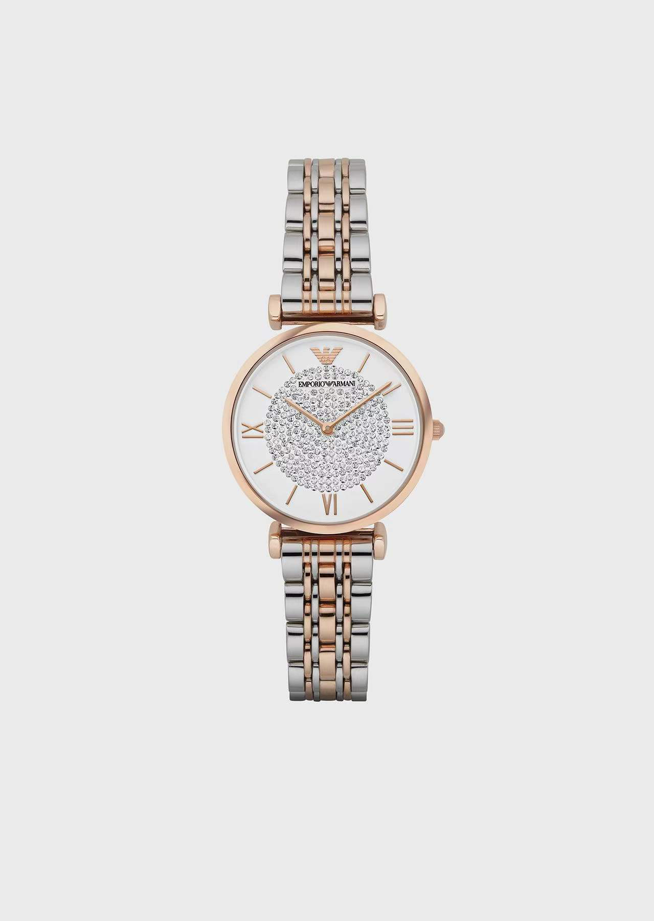 【清仓超惠秒】Emporio Armani 送礼佳品 满天星镶钻星空石英腕表-AR1926/AR1925 现货正品直发