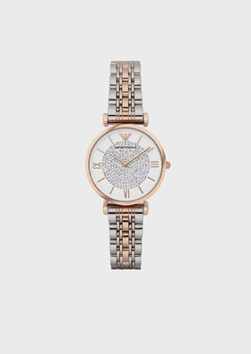 【清仓超惠秒】Emporio Armani 送礼佳品 满天星镶钻星空石英腕表-AR1926/AR1925 现货正品直发