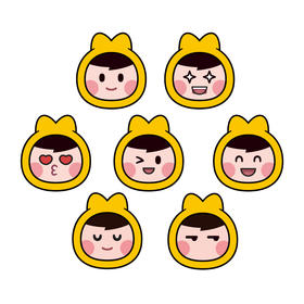 小团表情包系列徽章